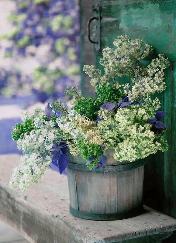 Baby Breath Bush Artificial Silk Flowers - Lime