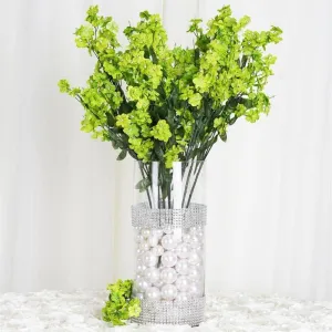 Baby Breath Bush Artificial Silk Flowers - Lime