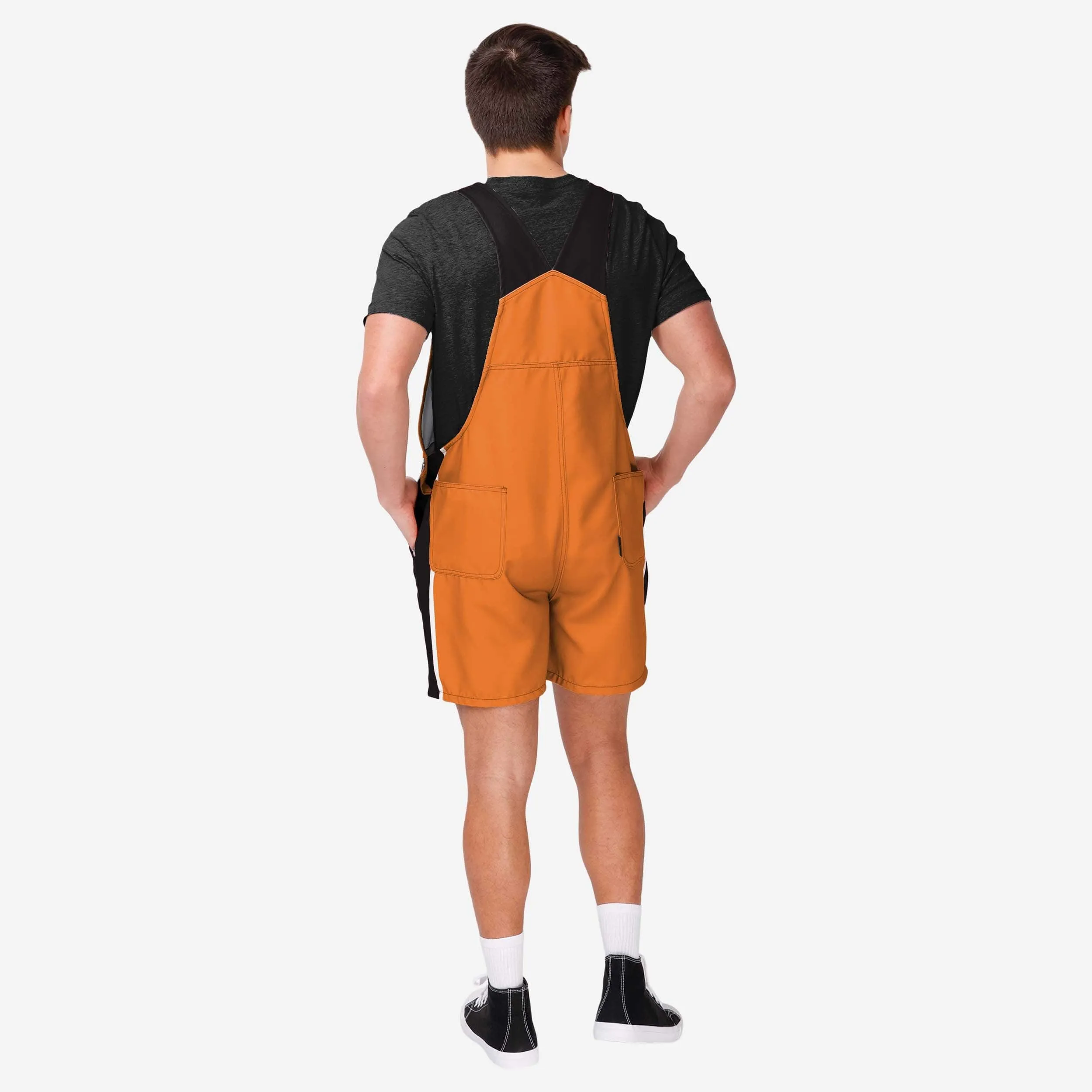 Baltimore Orioles Mens Team Stripe Bib Shortalls