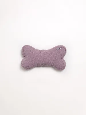 Boucle Bone Pillow - Lilac