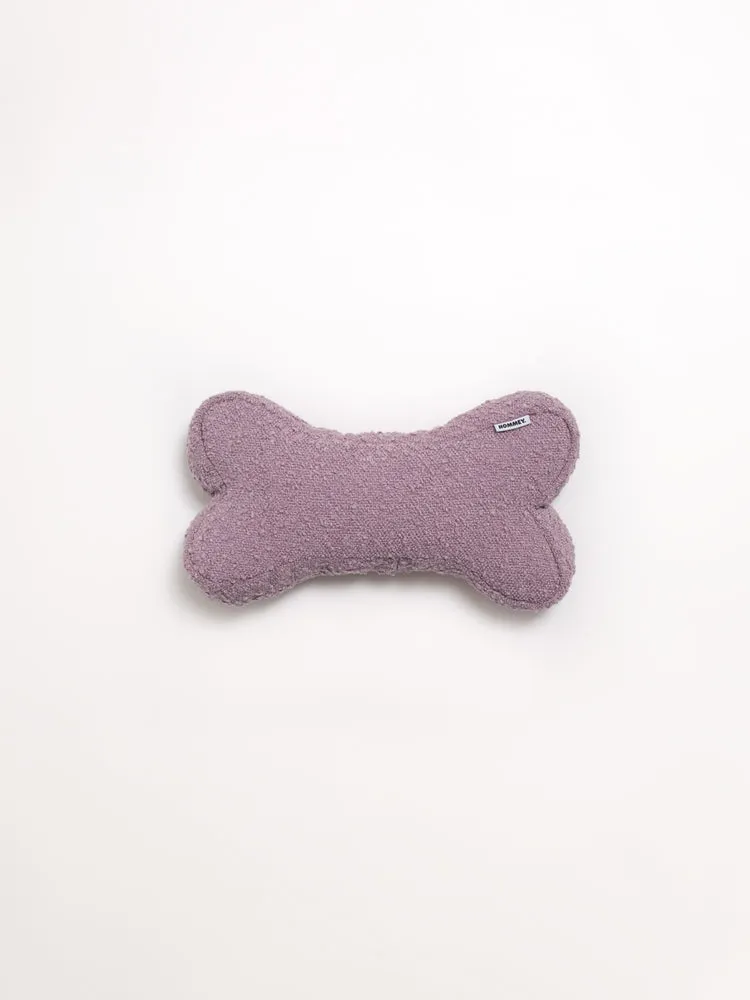 Boucle Bone Pillow - Lilac