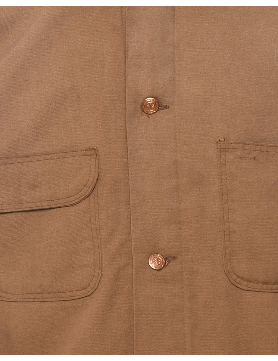 Brown Workwear Jacket - L