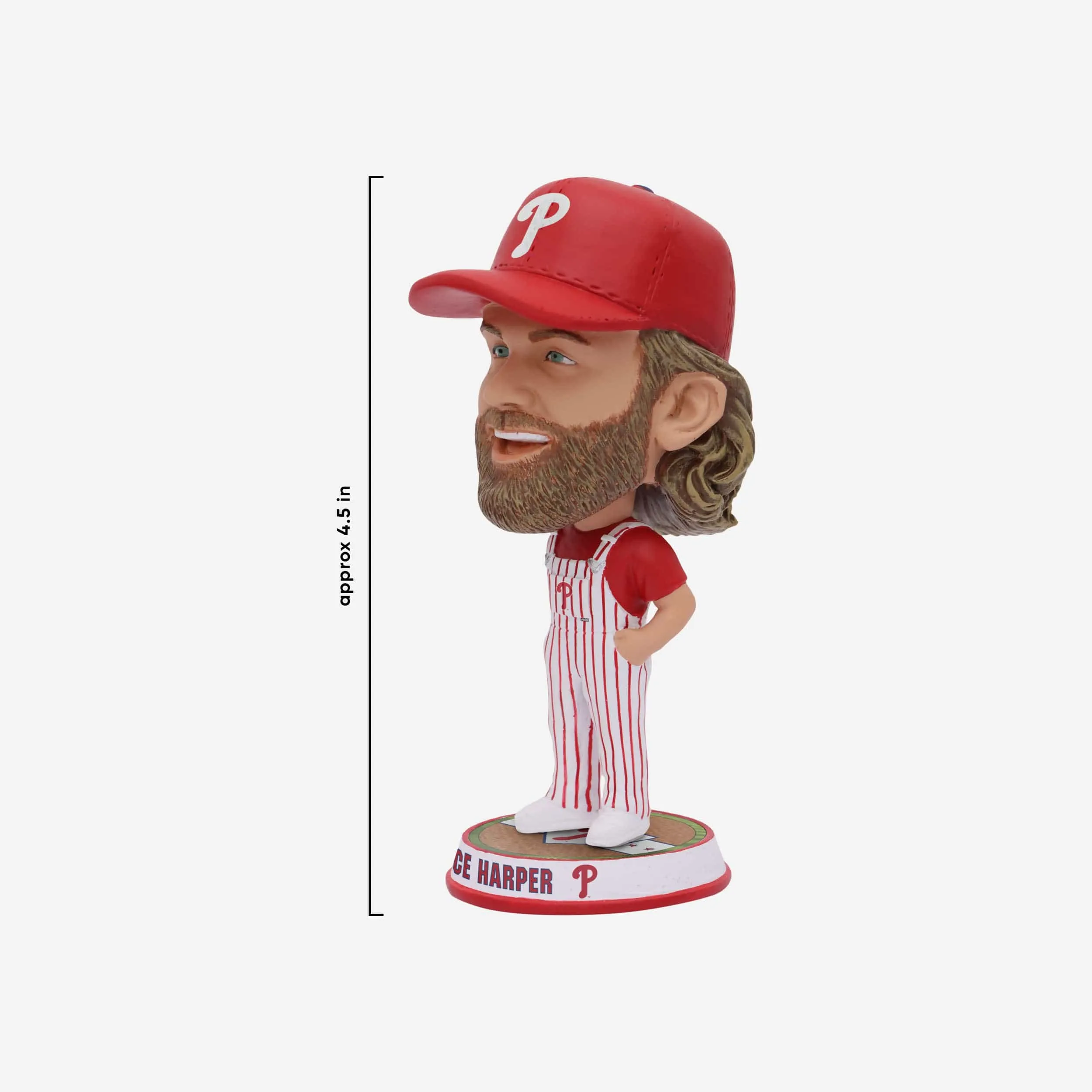 Bryce Harper Philadelphia Phillies Bib Overalls Mini Bighead Bobblehead