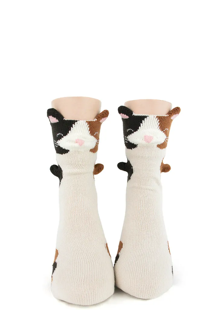 Calico Cat 3D Kids' Socks