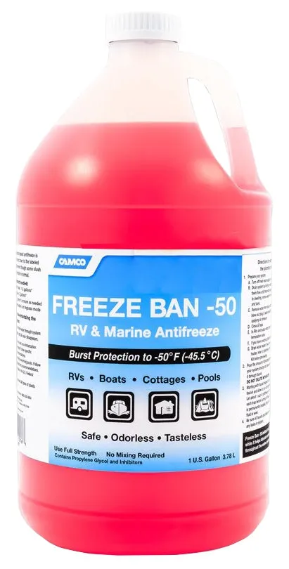 Camco Freeze Ban -50 Rv & Marine Antifreeze