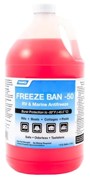 Camco Freeze Ban -50 Rv & Marine Antifreeze