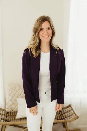 Casual Solid Blazer