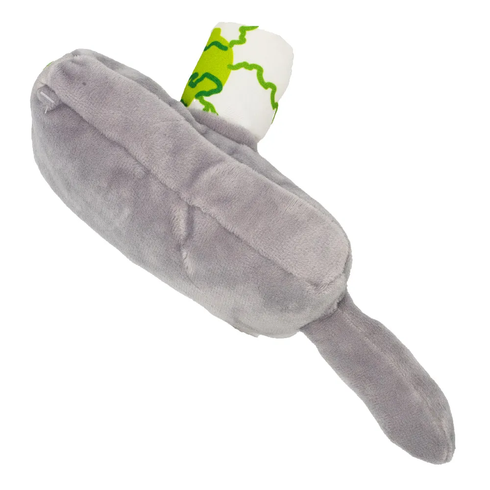 Dog Toy Squeaker Plush - Rick and Morty Portal Gun by Buckle-Down