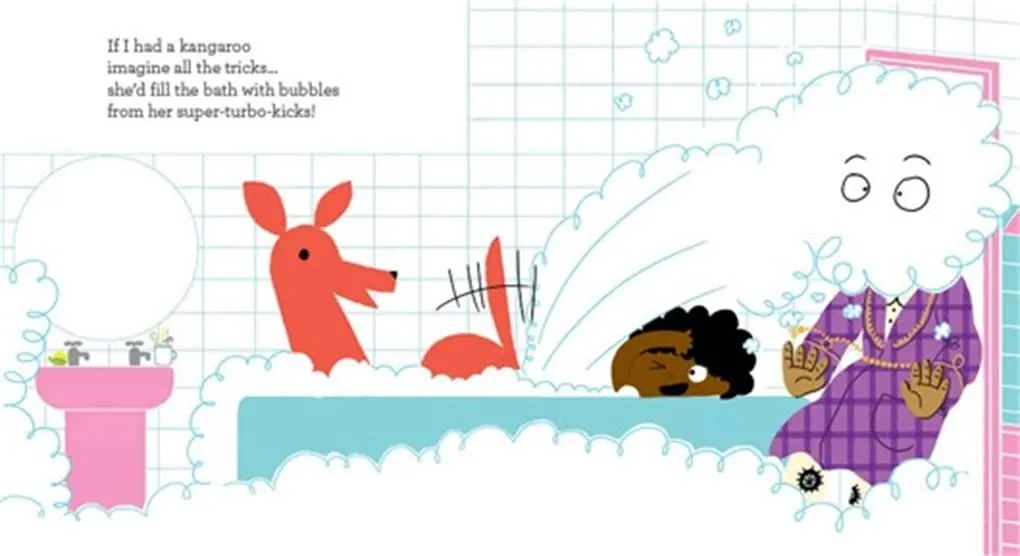 Gabby Dawnay: If I Had a Kangaroo, illustrated by Alex Barrow