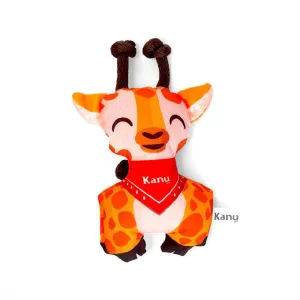 Kanu Pet Plush Giraffe Dog Toy