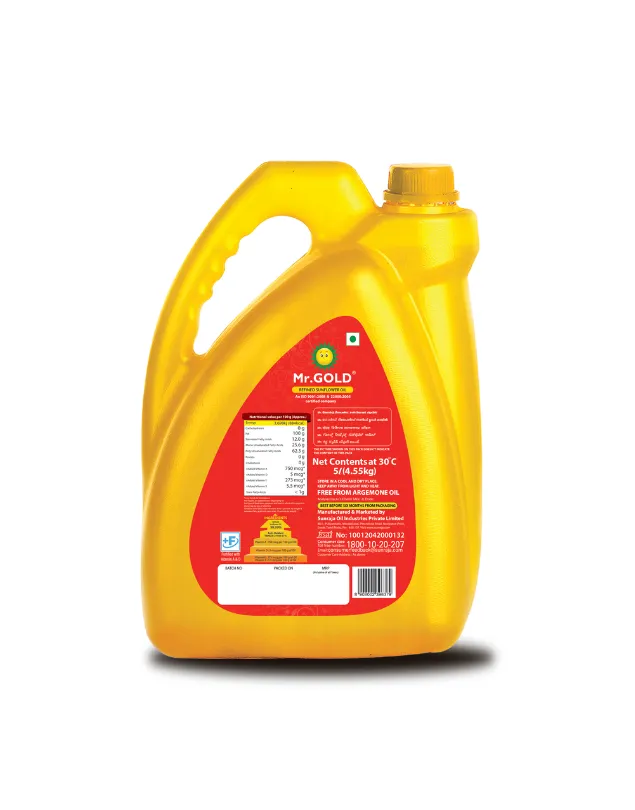 Mr.Gold Refined Sunflower Oil 5L Can   1L Pet Combo - Total 6L