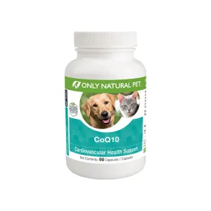 Only Natural Pet Ubiquinone CoQ10 Supplement for Dogs & Cats