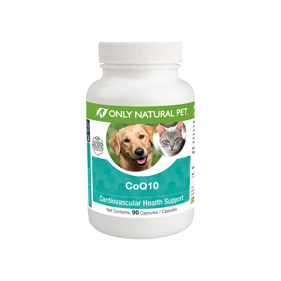 Only Natural Pet Ubiquinone CoQ10 Supplement for Dogs & Cats