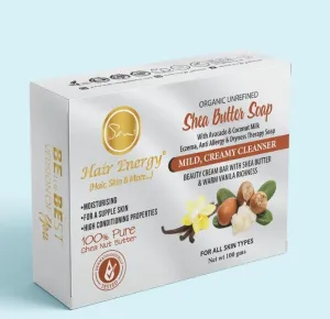 ORGANIC UNREFINED SHEA BUTTER SOAP