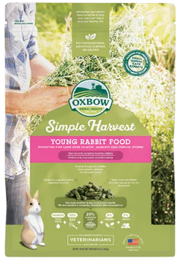 Oxbow Simple Harvest Young Rabbit Food