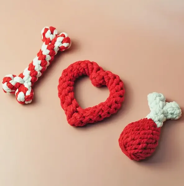 Pet Chew Toys Cotton Rope (Chicken Leg)