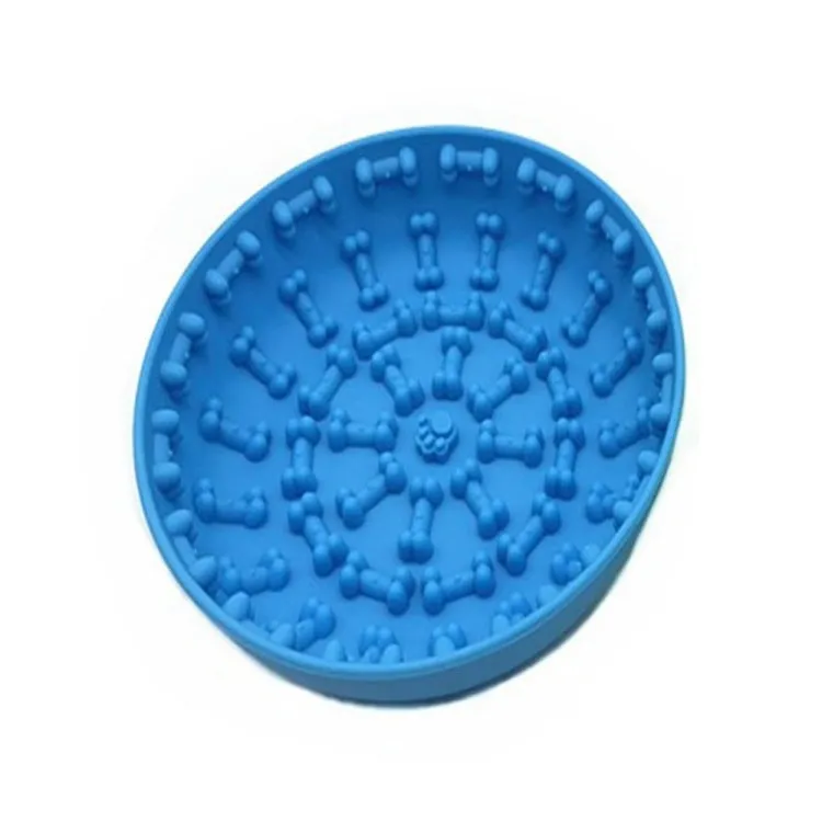 Pet Slow Silicone Feeding Bowl