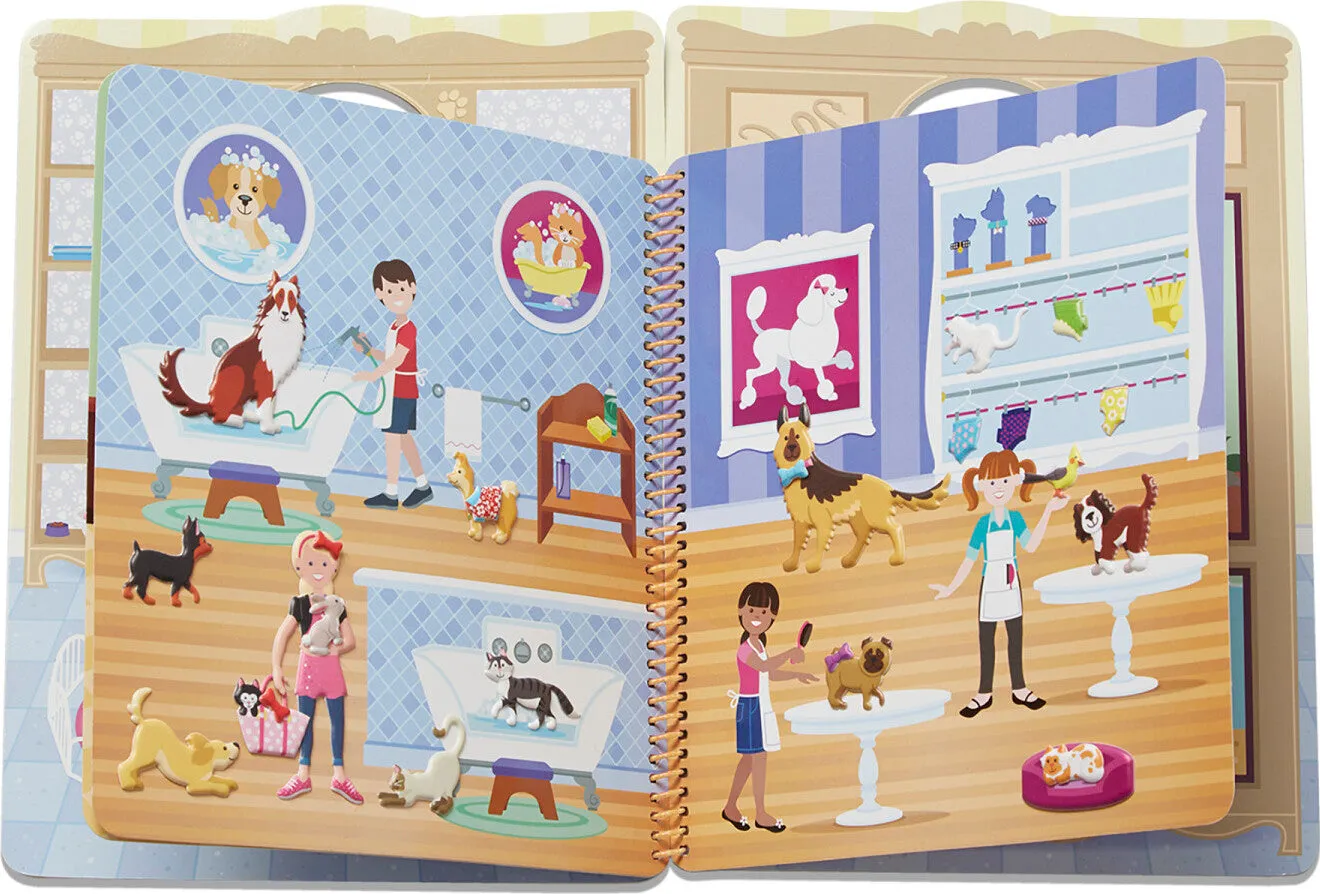 Puffy Sticker Pet Place Deluxe Play Set