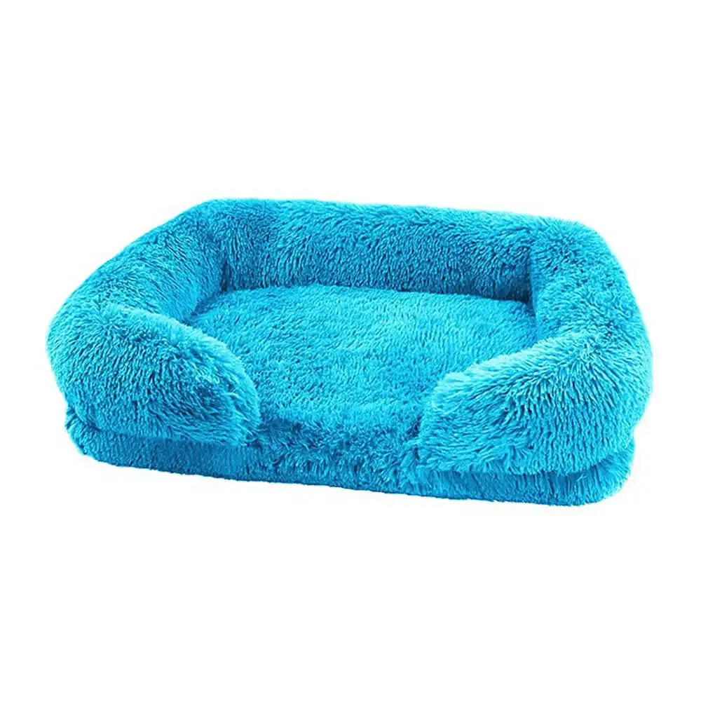 TEEK - Cozy Plush Dog Sofa Bed With Removable Cover