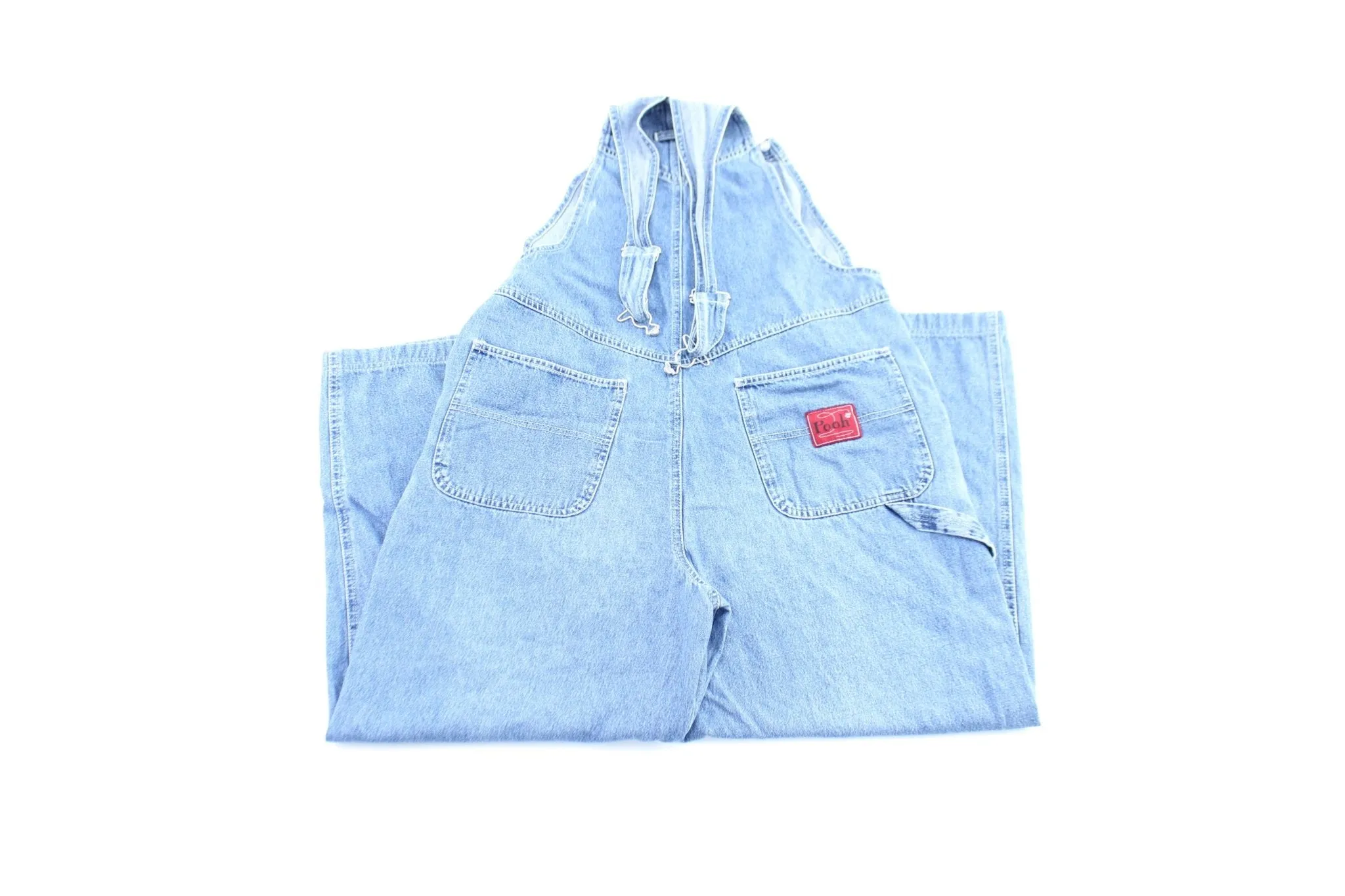 Women's Winnie the Pooh Embroidered Denim Overalls