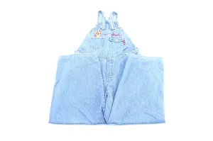 Women's Winnie the Pooh Embroidered Denim Overalls